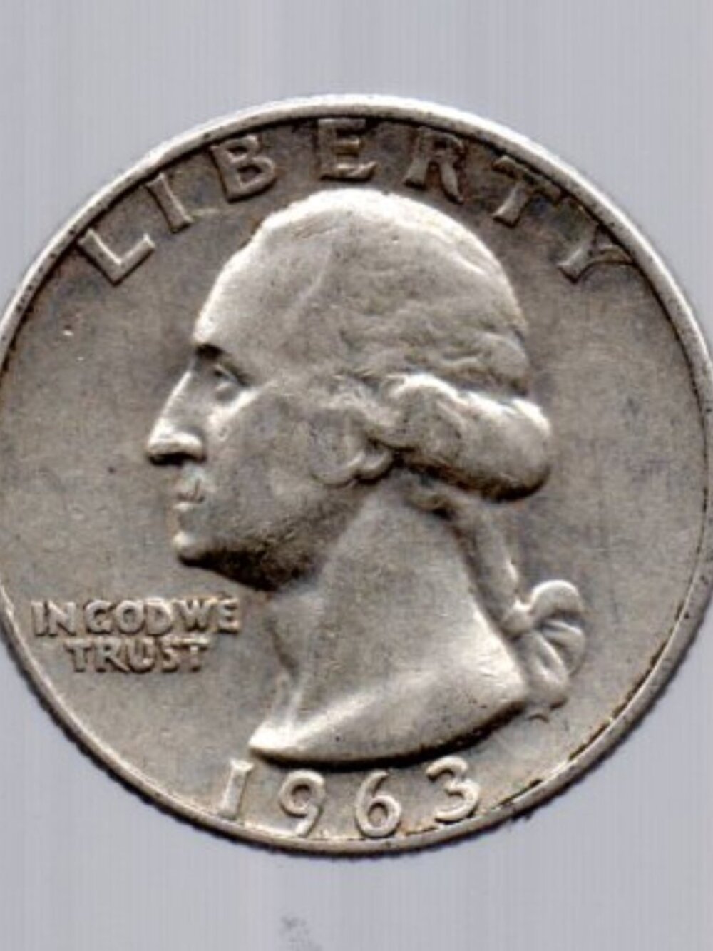 Granny Estate Find - 1963 D Washington Brillant Condition 90% Silver Quart…